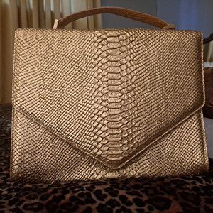 Emily Cho leather Purse, Gold